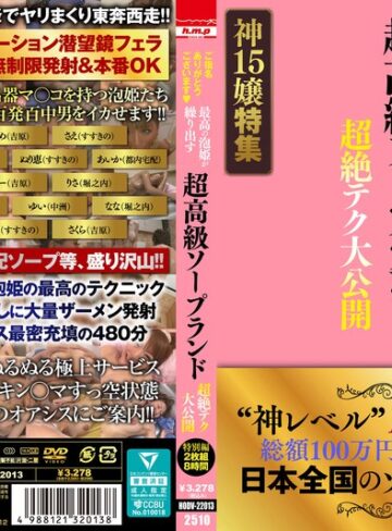 【FANZAのAV】ご指名ありがとうございます◆ 超高級ソープランド 最高の泡姫が繰り出す 超絶テク大公開 特別編 2枚組8時間｜5642hodv22013