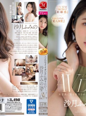 【FANZAのAV】こんなイイオンナに沼りたい―。 沙月ふみの 28歳 AV DEBUT 無意識に男を依存させる、触れたら危険な人妻―。｜juq00462