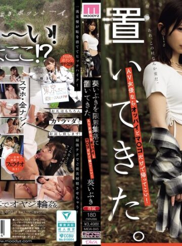【FANZAのAV】葵いぶきを限界集落に置いてきた。AV女優ならオッパイとマ○コだけで帰ってこい！｜mida00845